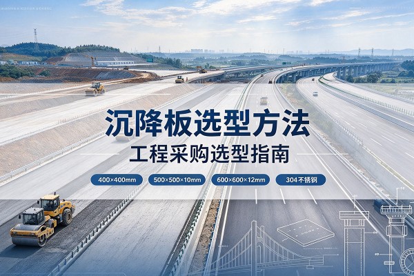 汉源沉降板选择方法