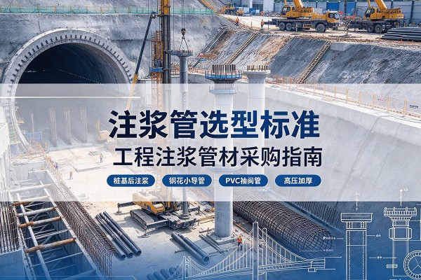 汉源注浆管选型标准