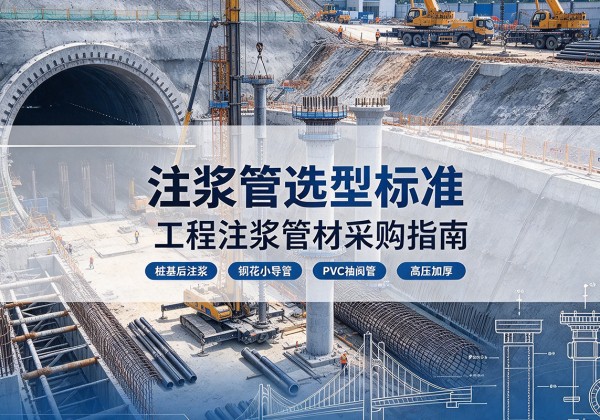 汉源注浆管选型标准
